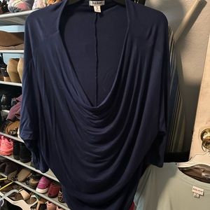 Cowl neck blouse
